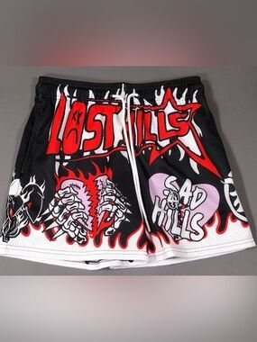 Sadboyz x Lost Hills - “Sad Hills” Mesh Shorts